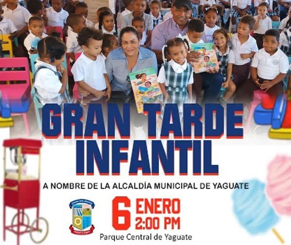Este viernes Yaguate es de los niños !!
